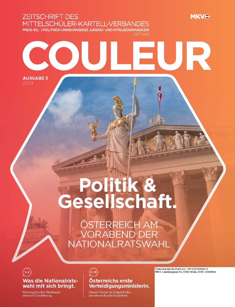 Couleur 3/24 – Politik & Gesellschaft. Österreich am Vorabend der Nationalratswahl